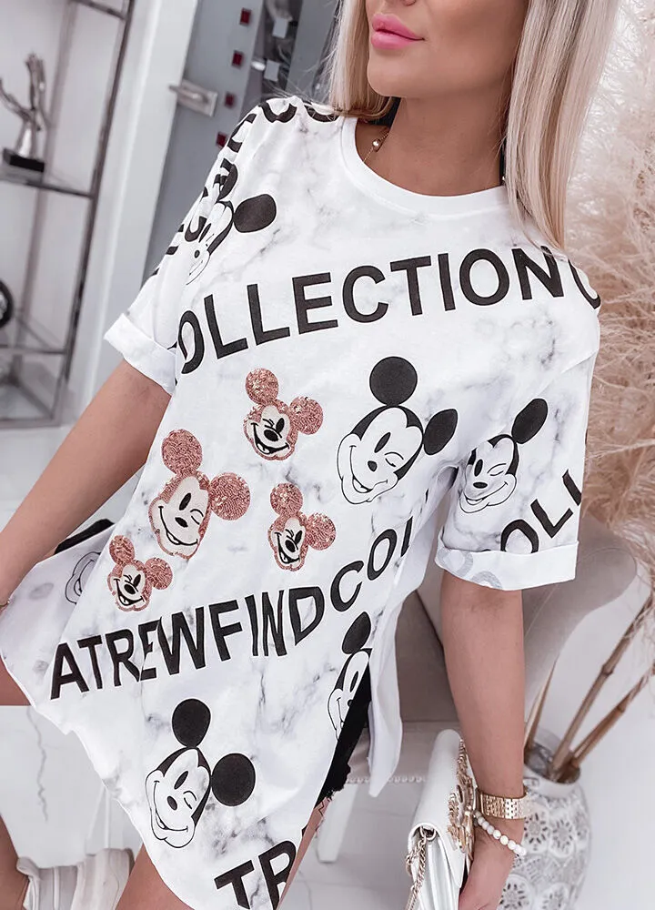 T-SHIRT MICKEY MOUSE WHITE