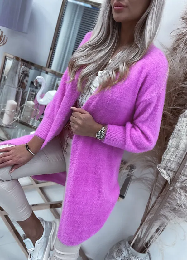 KARDIGAN ANGORA PINK-502131