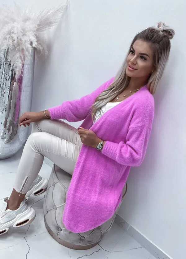 KARDIGAN ANGORA PINK-502136