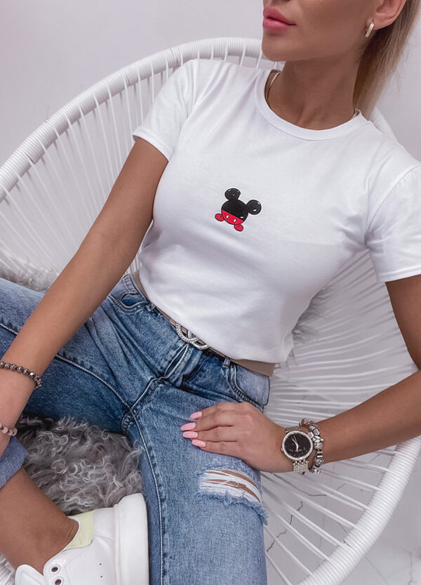 T-SHIRT MICKEY WHITE-514463