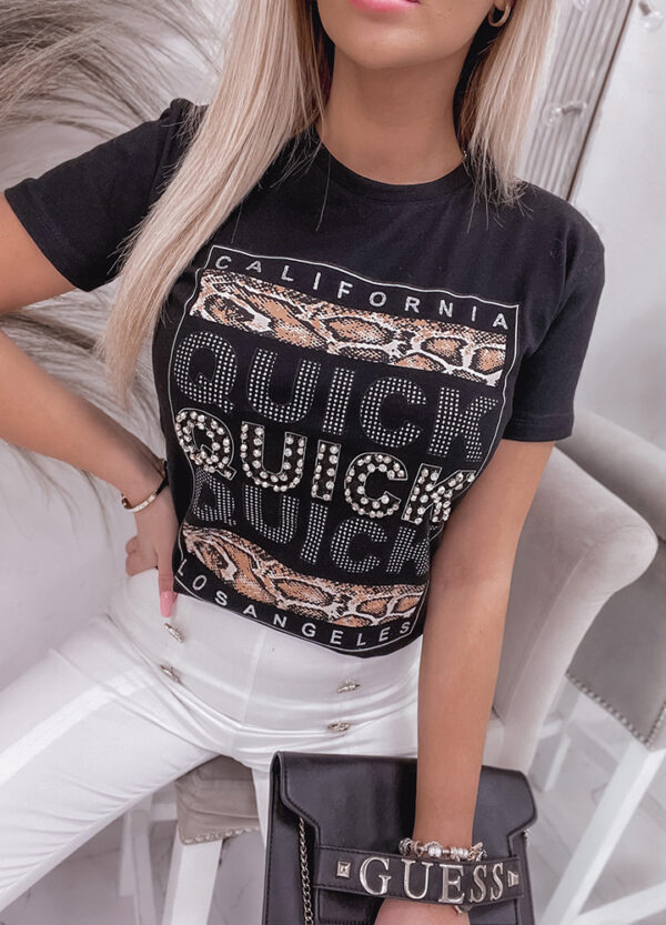 T-SHIRT QUICK BLACK-512741