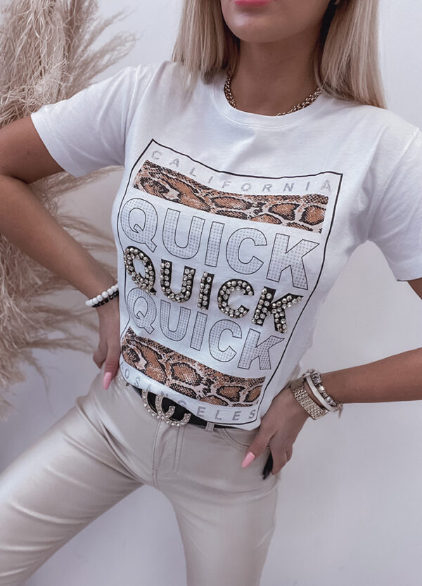 T-SHIRT QUICK WHITE-512222