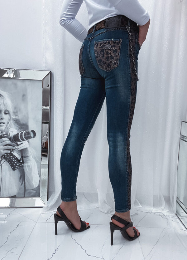 PUCCICHINO/SPODNIE JEANS SEQUINS-511308