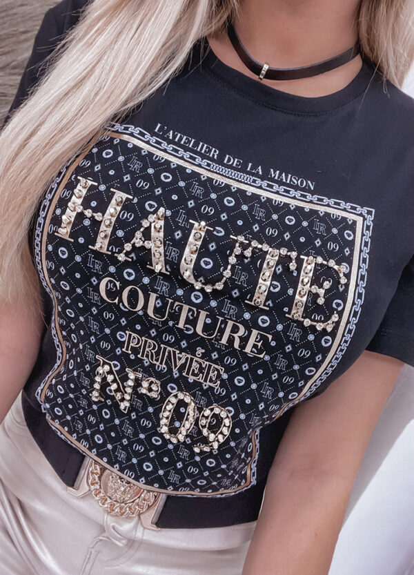 T-SHIRT HAUTE BLACK -514547