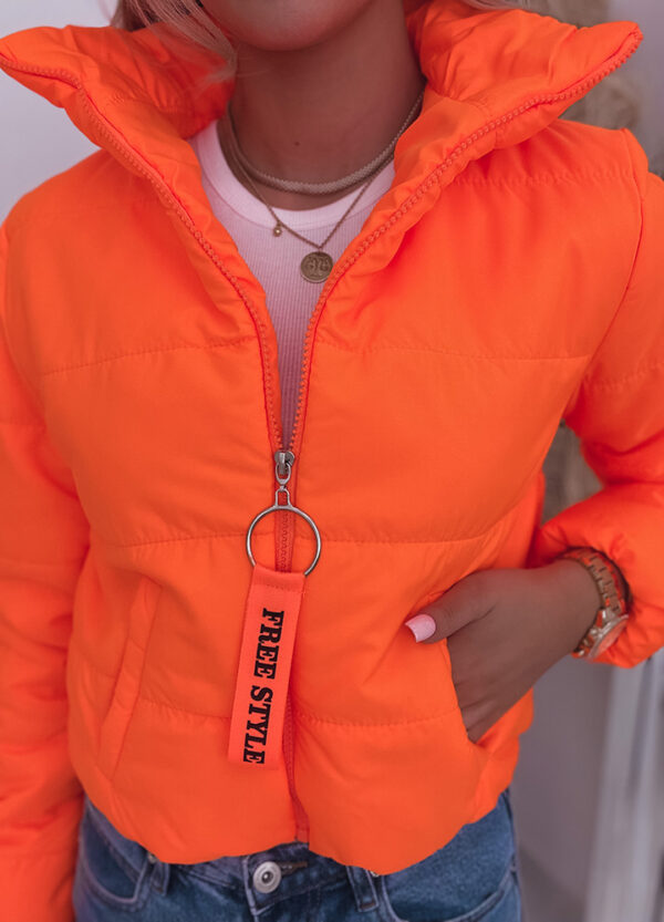 KURTKA BOMBER ORANGE NEON-516505