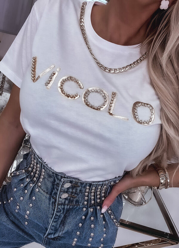 T-SHIRT VISCOLO WHITE-519317