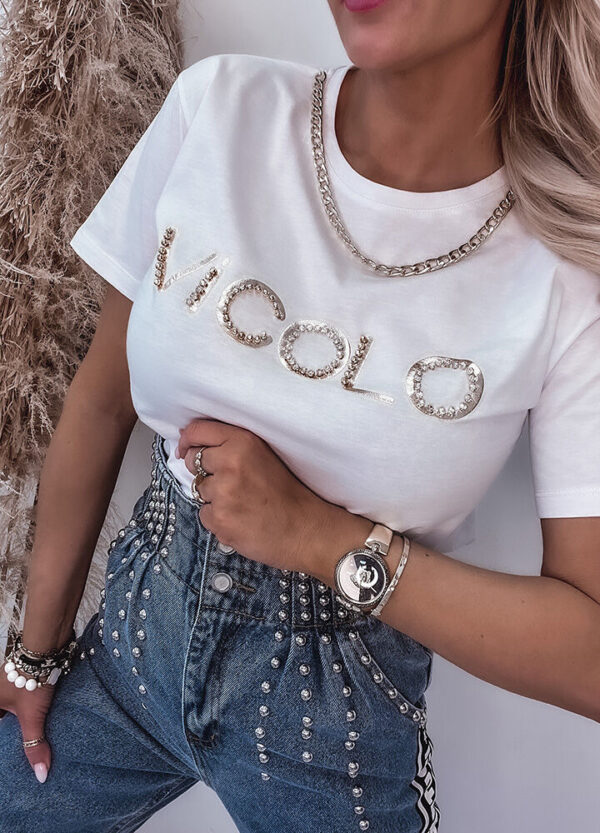 T-SHIRT VISCOLO WHITE-519320