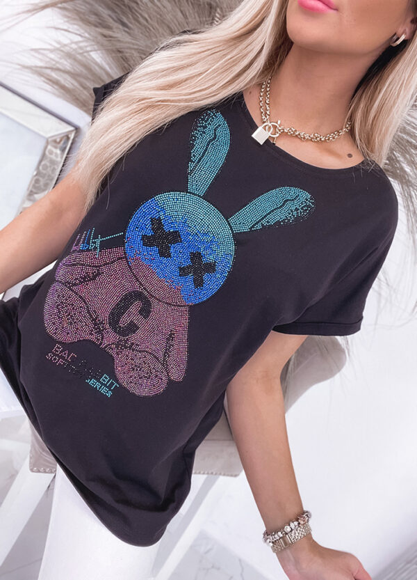 T-SHIRT BAD RABBIT BLACK-518533