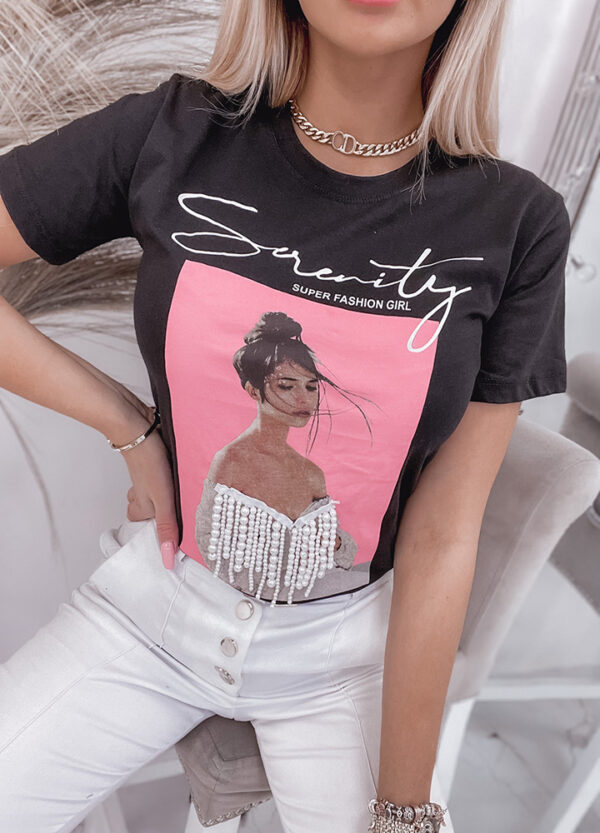 T-SHIRT SERENITY BLACK-517489