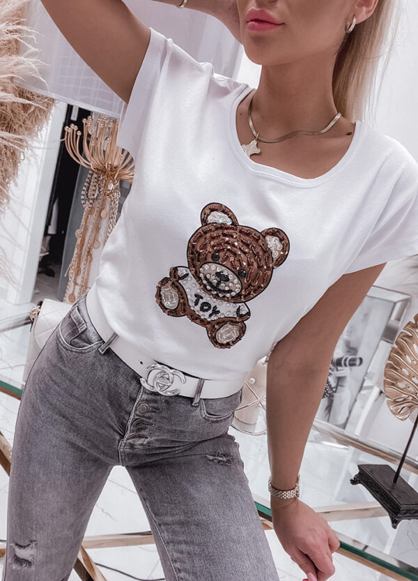 T-SHIRT TEDDY TOY WHITE-517895