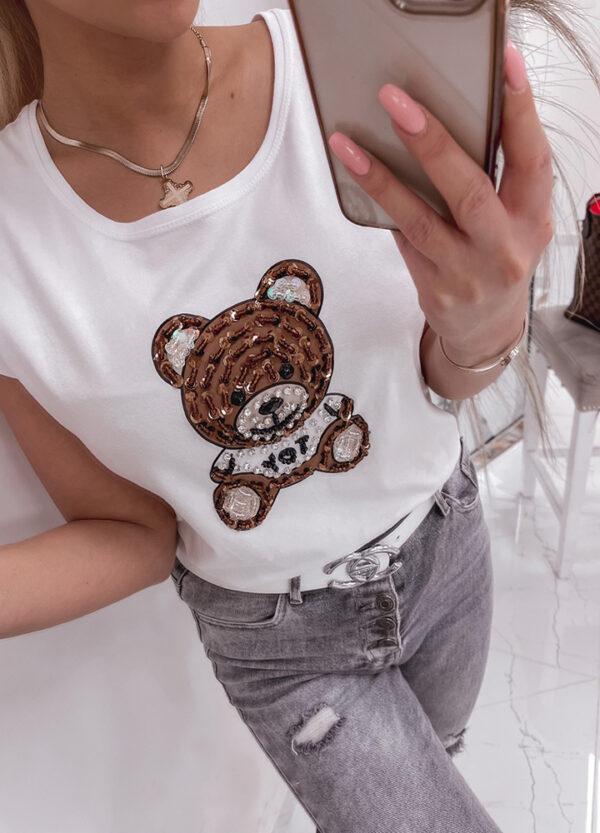 T-SHIRT TEDDY TOY WHITE-517896