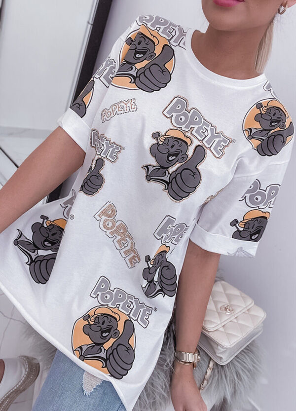 T-SHIRT POPEYE WHITE-524551