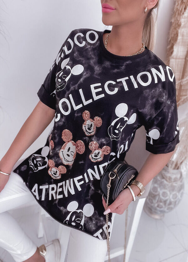 T-SHIRT MICKEY MOUSE BLACK-523885