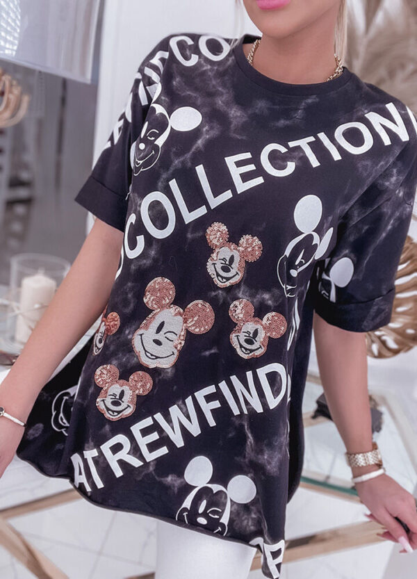 T-SHIRT MICKEY MOUSE BLACK-523886