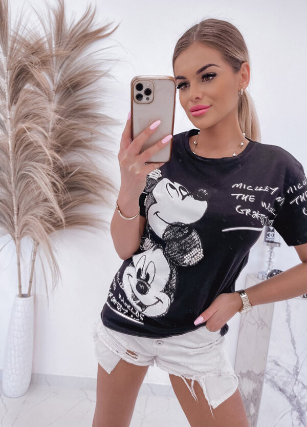 T-SHIRT Z NADRUKIEM MICKEY-532801