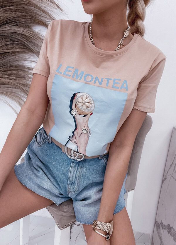 T-SHIRT LEMONTEA BEIGE-535560