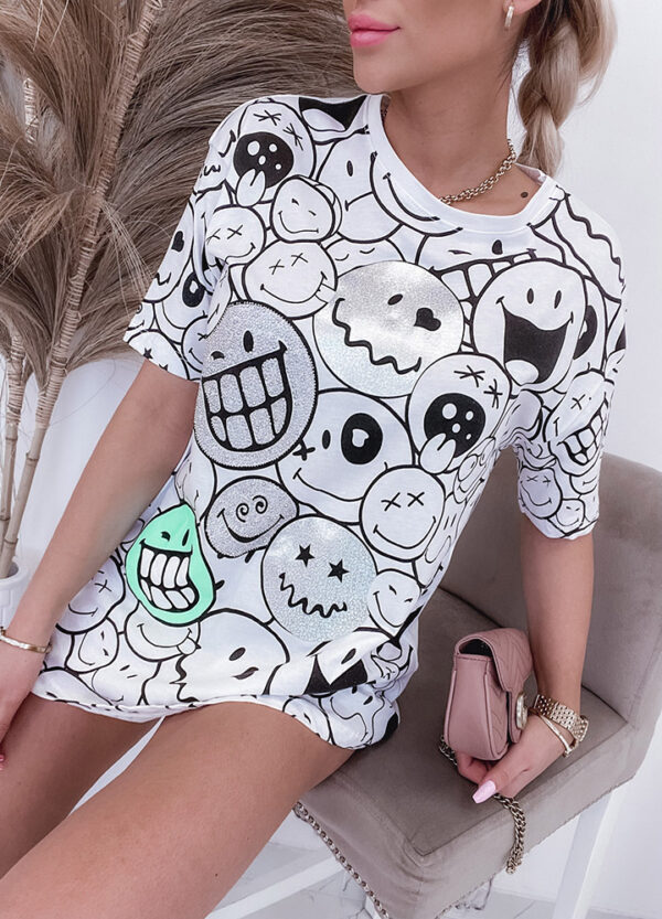 T-SHIRT HAPPY FACE-533819