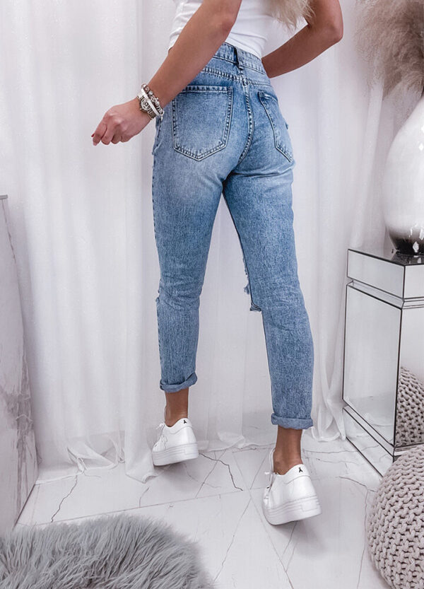 SPODNIE JEANS MOM-537489