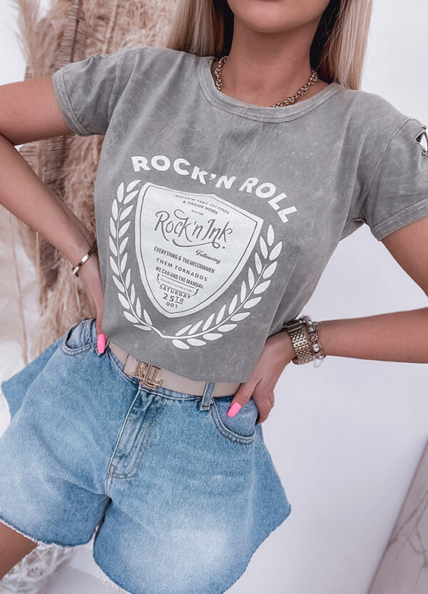 T-SHIRT ROCK KHAKI-539756