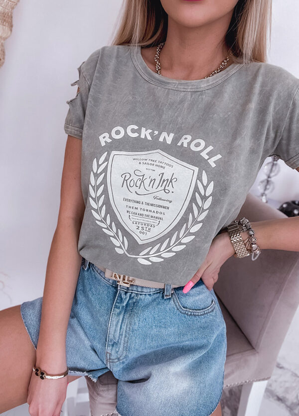 T-SHIRT ROCK KHAKI-539759