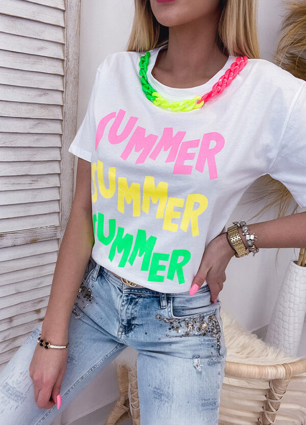 T-SHIRT SUMMER WHITE-540626