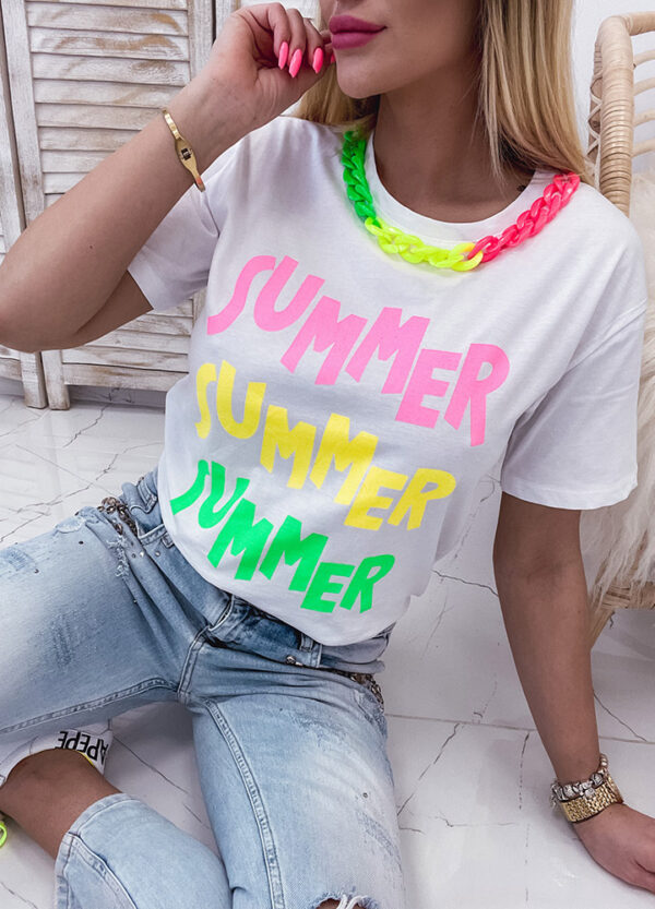 T-SHIRT SUMMER WHITE-540627