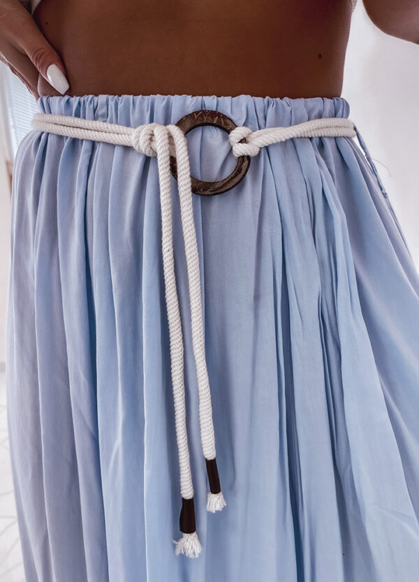 SPÓDNICA MAXI BLUE-553112