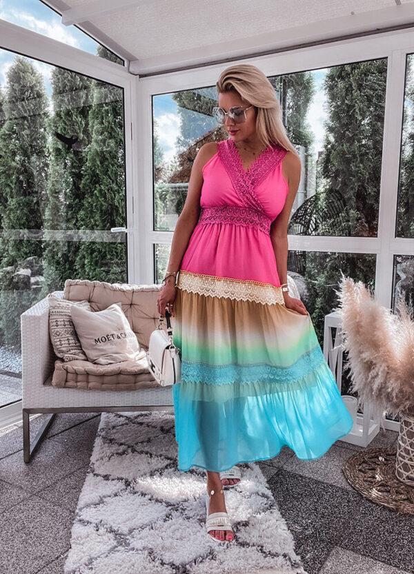 SUKIENKA MAXI COLORFUL-552630