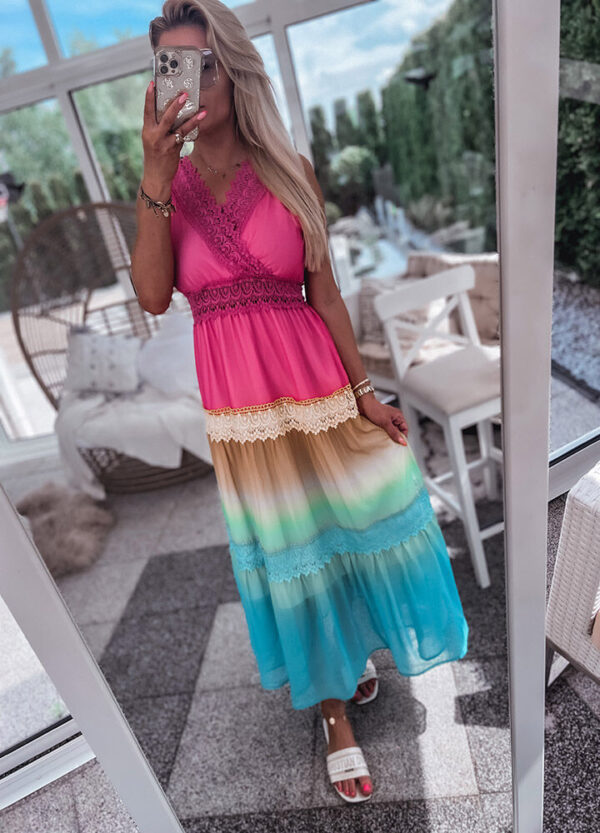 SUKIENKA MAXI COLORFUL-552633