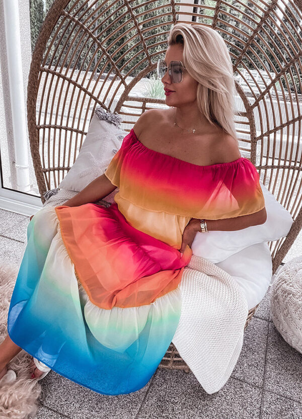 SUKIENKA HISZPANKA MAXI RAINBOW-551434