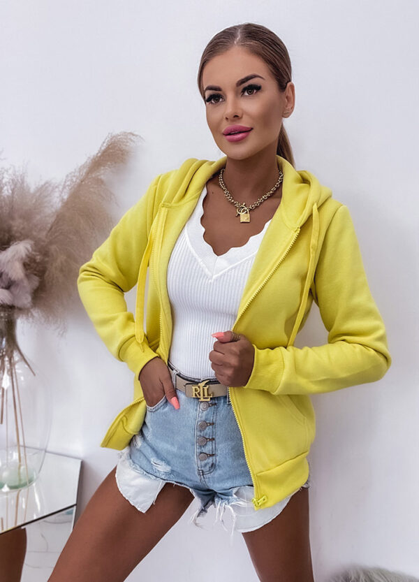 BLUZA Z OCIEPLENIEM YELLOW-0