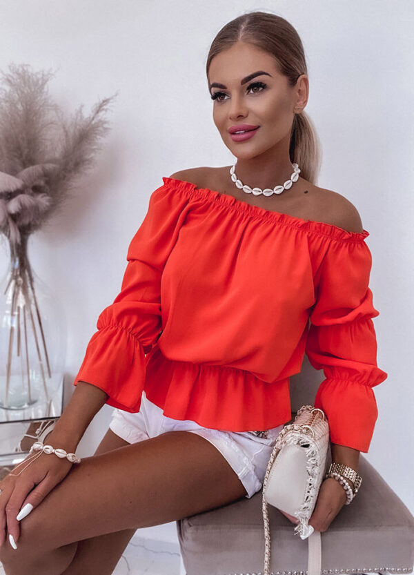 BLUZKA HISZPANKA ORANGE-558774