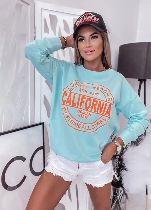 BLUZA DRESOWA CALIFORNIA MINT-560588