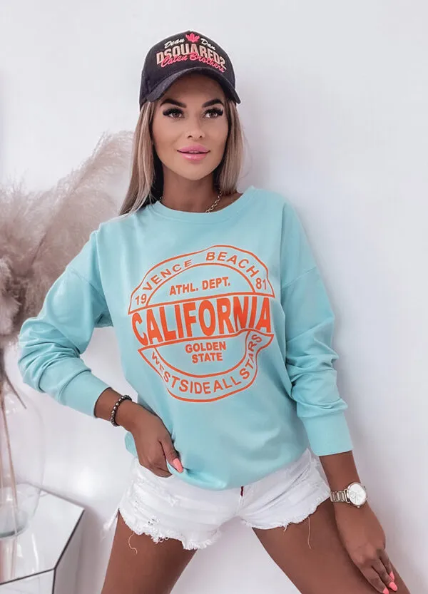 BLUZA DRESOWA CALIFORNIA MINT-560589