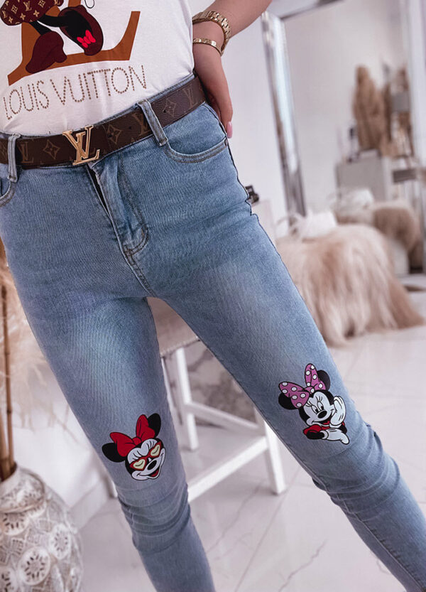 SPODNIE JEANSOWE SLIM MICKEY-562360