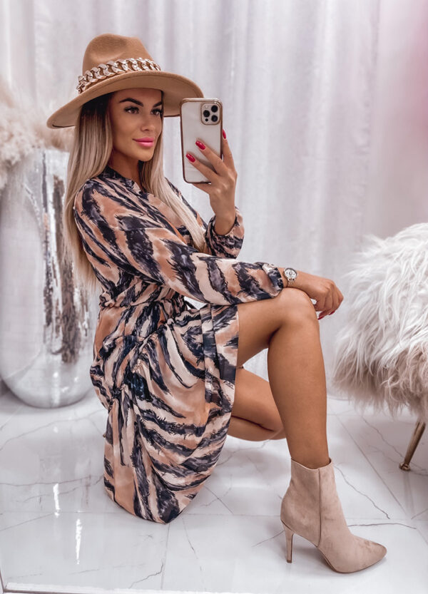 WZORZYSTA SUKIENKA PRINT-570548