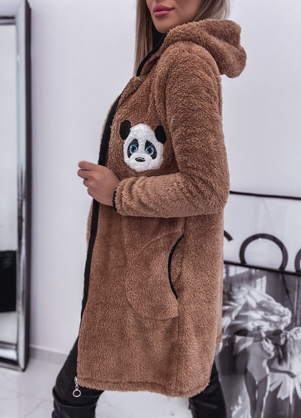 DŁUGA / PLUSZOWA BLUZA PANDA-586550