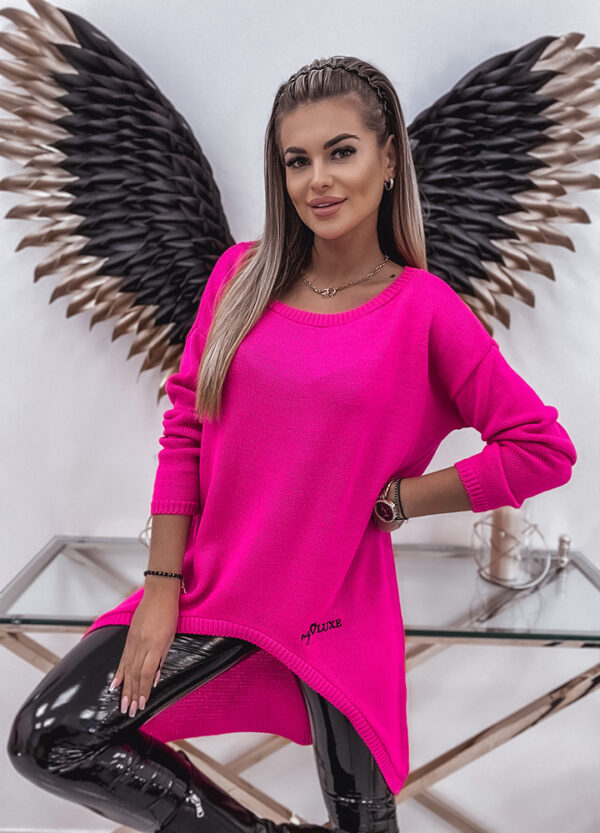 MY VOGUE / SWETER NEON PINK-590110