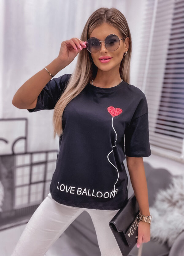 T-SHIRT Z NADRUKIEM BALOON-0