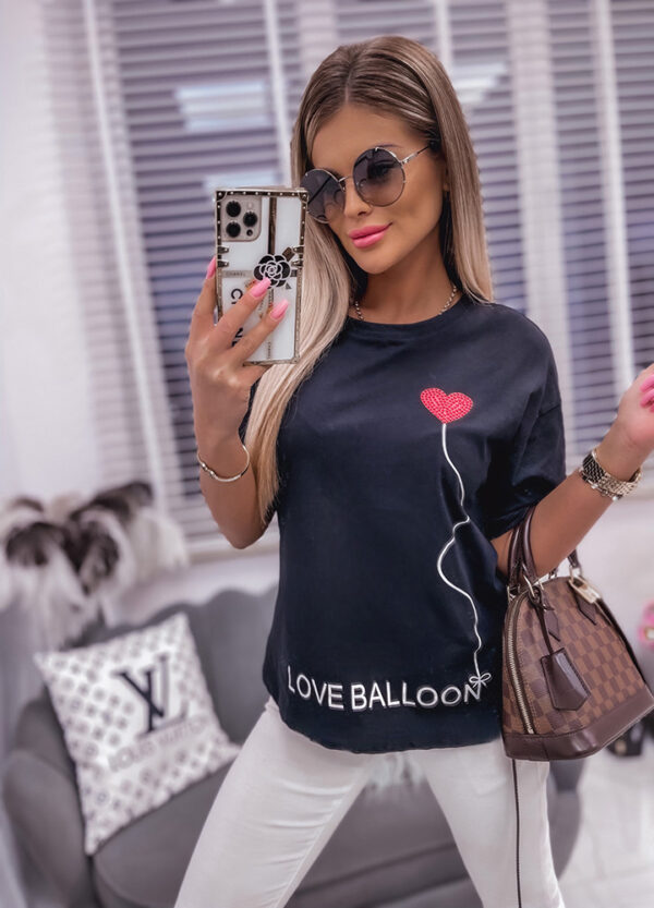 T-SHIRT Z NADRUKIEM BALOON-596173