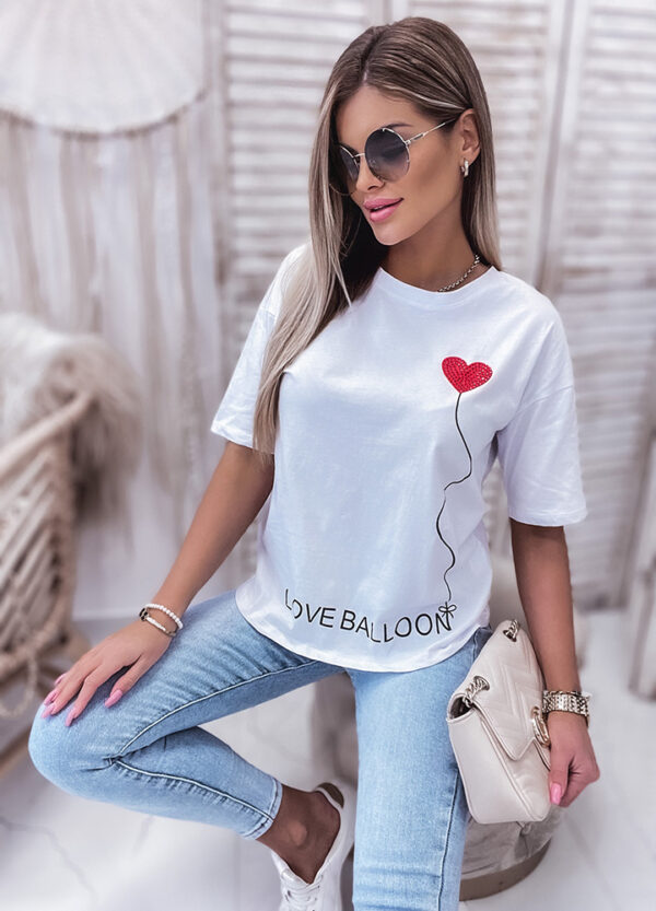 T-SHIRT LOVE WHITE-595859