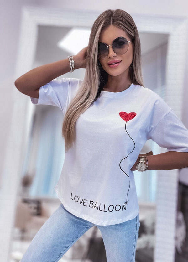 T-SHIRT LOVE WHITE-595862