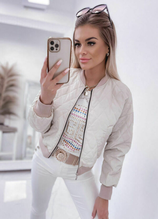 KURTKA BOMBER BEIGE-597387