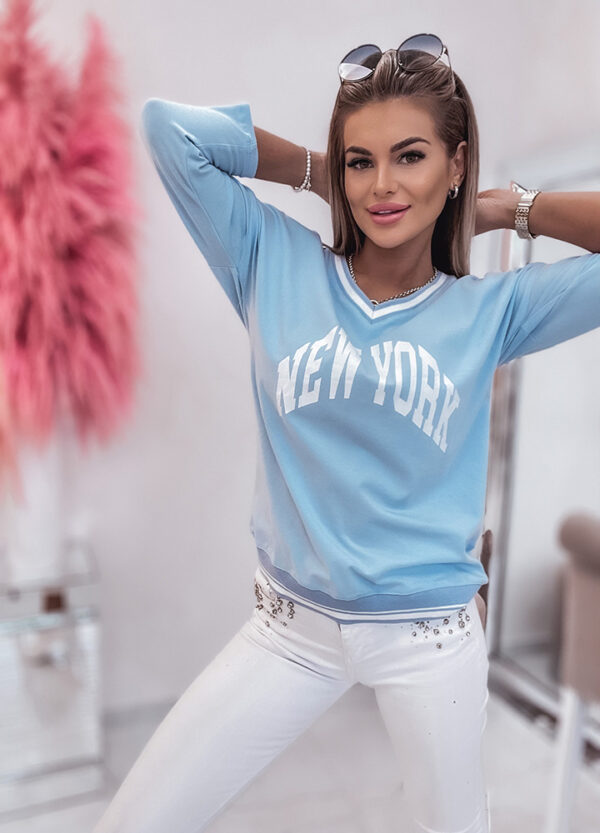 BLUZKA NEW YORK BABY BLUE-593206