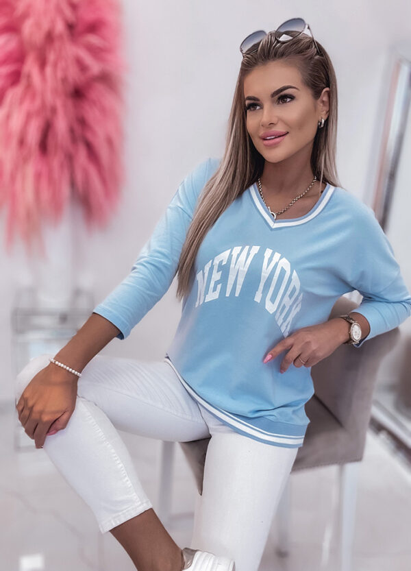 BLUZKA NEW YORK BABY BLUE-593209