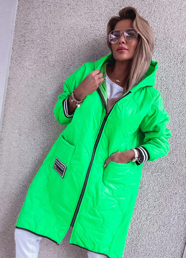 KURTKA / PŁASZCZ NEON GREEN-601159