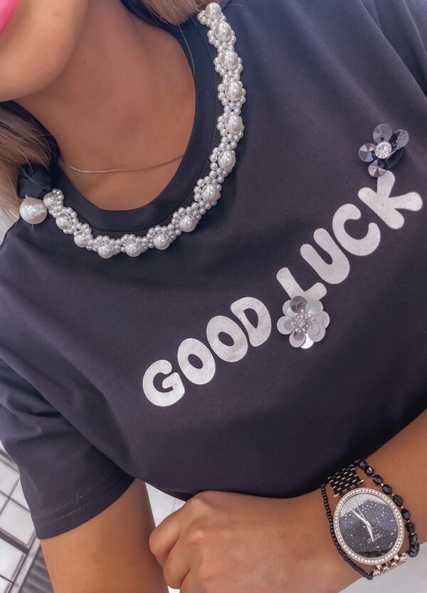 T-SHIRT GOOD LUCK-600944