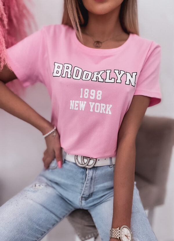 T-SHIRT BROOKLYN PINK-599737