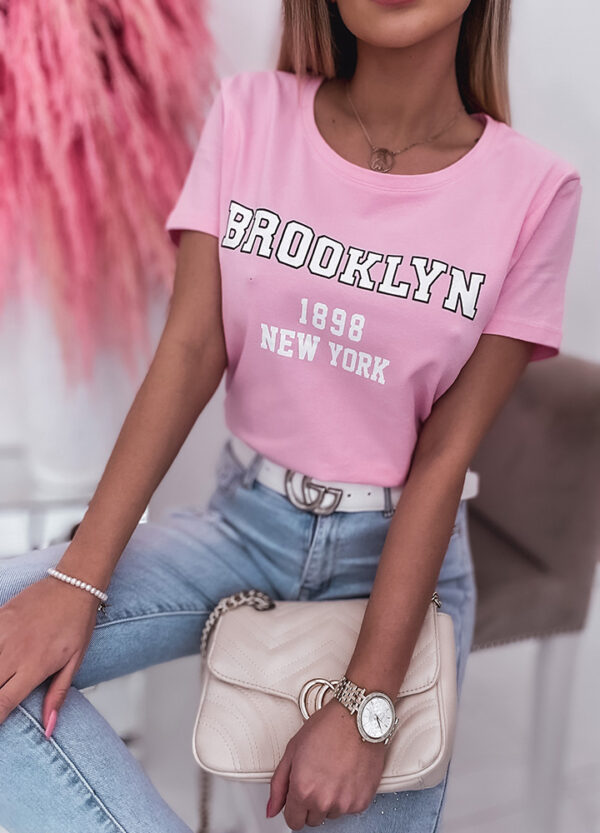 T-SHIRT BROOKLYN PINK-599745