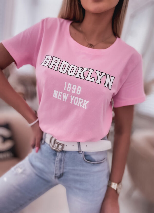 T-SHIRT BROOKLYN PINK-599740